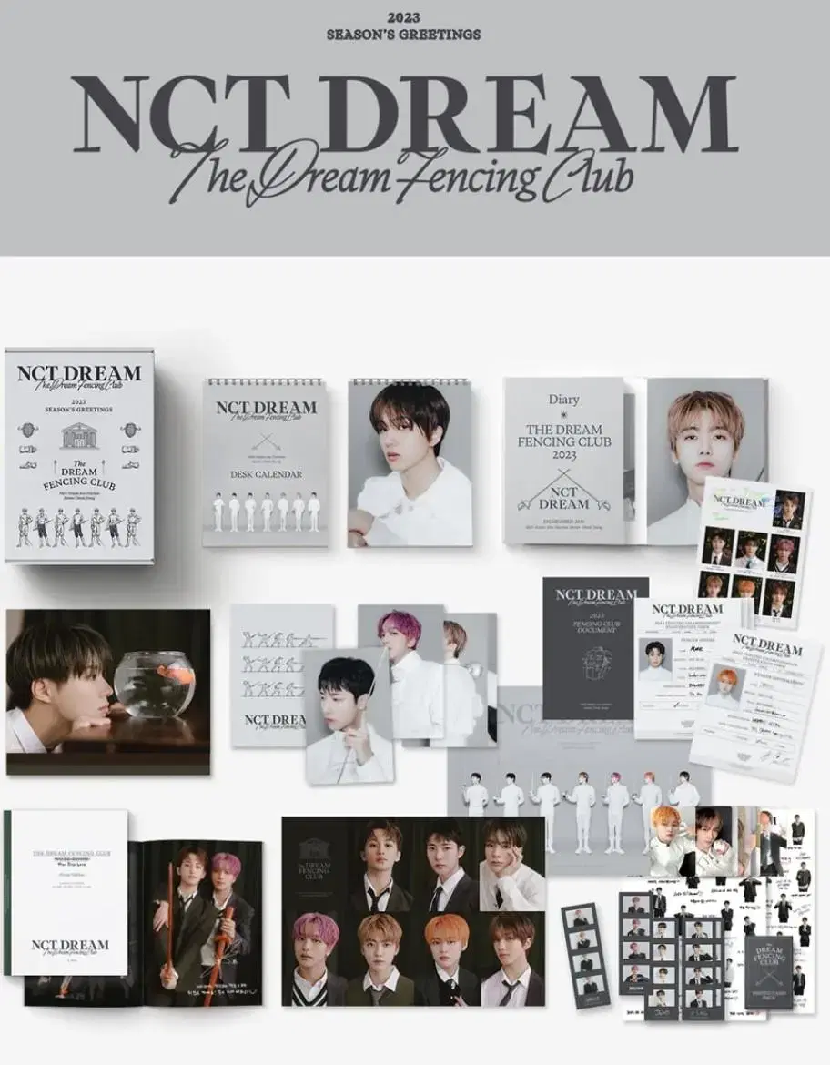 nct dream 엔시티드림 시그  2023 시즌그리팅 분철 양도